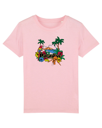 Paradise Island Parot Cotton Pink