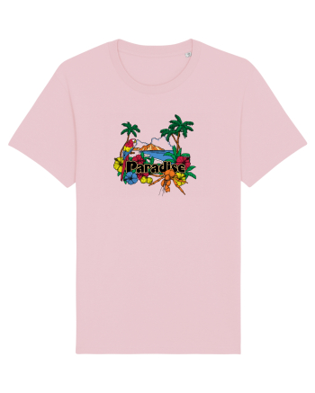 Paradise Island Parot Cotton Pink