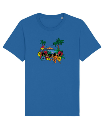 Paradise Island Parot Royal Blue