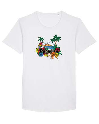 Paradise Island Parot White