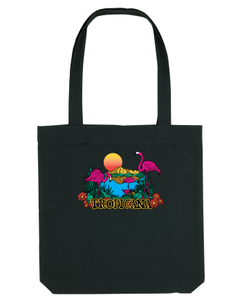 Tropicana Flamingo Sunset Black