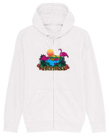 Tropicana Flamingo Sunset White