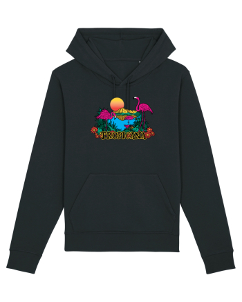Tropicana Flamingo Sunset Black