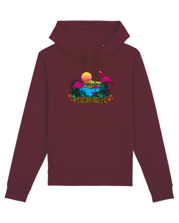 Tropicana Flamingo Sunset Burgundy