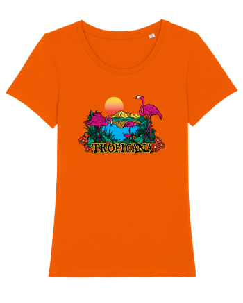 Tropicana Flamingo Sunset Bright Orange