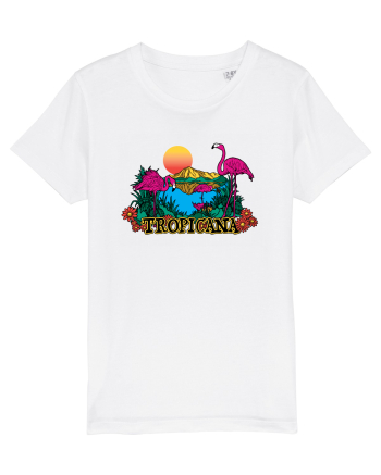 Tropicana Flamingo Sunset White