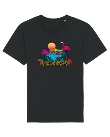Tropicana Flamingo Sunset Black