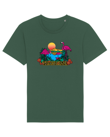 Tropicana Flamingo Sunset Bottle Green