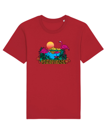 Tropicana Flamingo Sunset Red