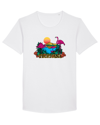 Tropicana Flamingo Sunset White