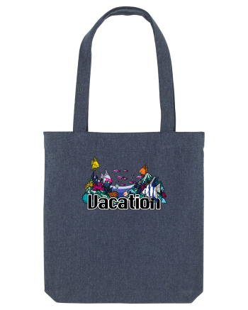 Vacation Fish Ocean Midnight Blue