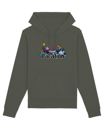 Vacation Fish Ocean Khaki