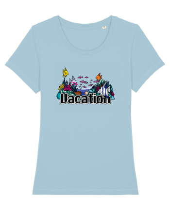 Vacation Fish Ocean Sky Blue