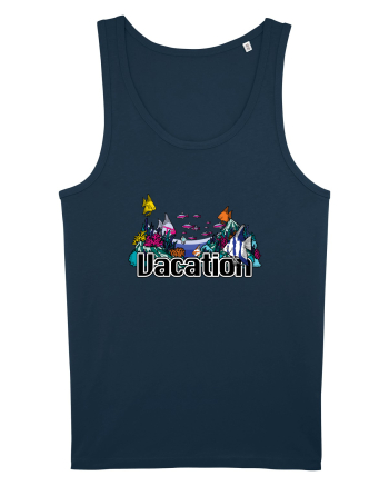 Vacation Fish Ocean Navy