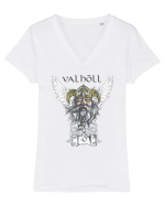Valhalla Odin Tricou mânecă scurtă guler V Damă Evoker