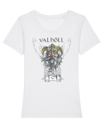 Valhalla Odin Tricou mânecă scurtă guler larg fitted Damă Expresser