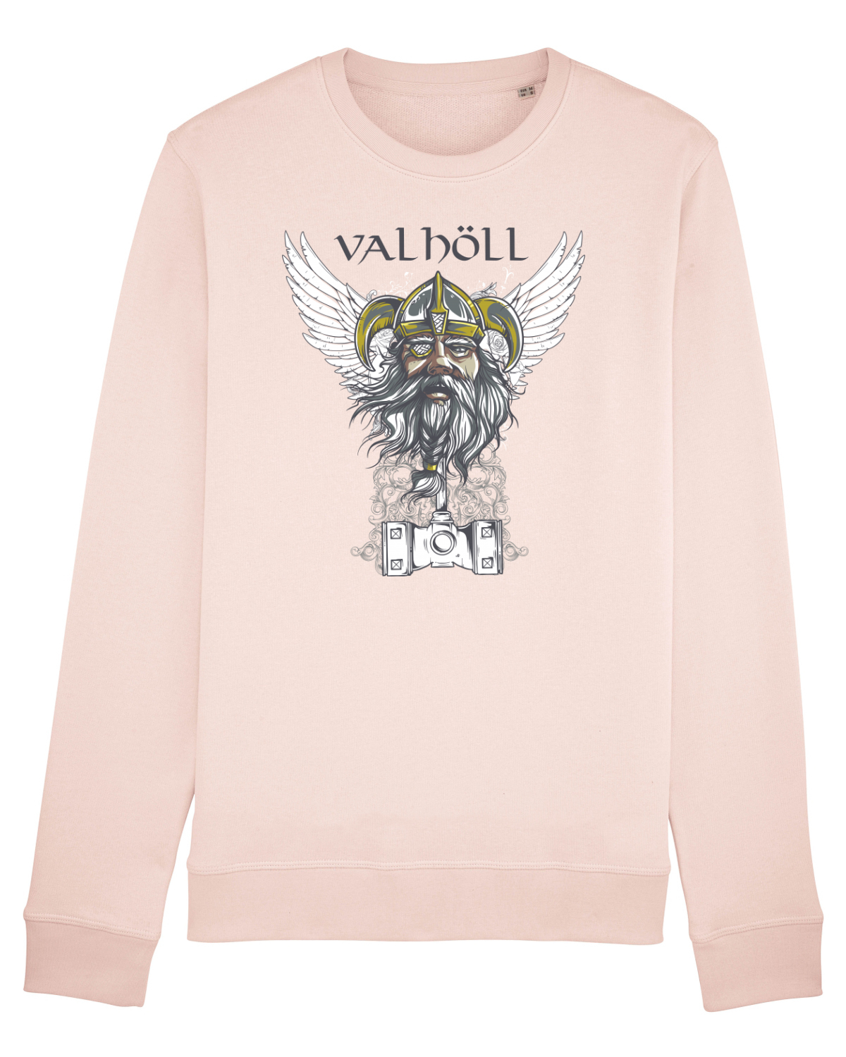 Bluză mânecă lungă Unisex Rise Candy Pink