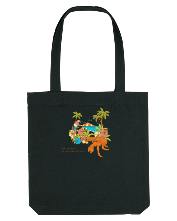 Island Crab Parrot Retro Black