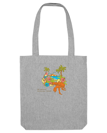 Island Crab Parrot Retro Heather Grey