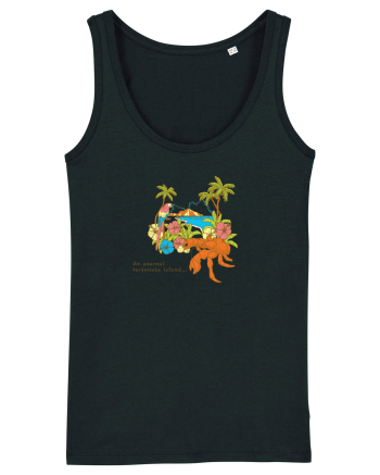 Island Crab Parrot Retro Black