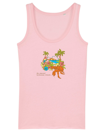 Island Crab Parrot Retro Cotton Pink