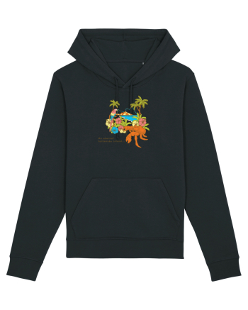 Island Crab Parrot Retro Black
