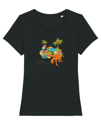 Island Crab Parrot Retro Black