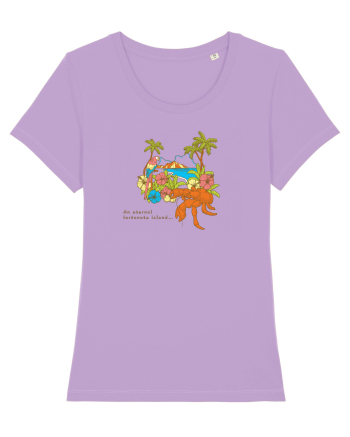 Island Crab Parrot Retro Lavender Dawn