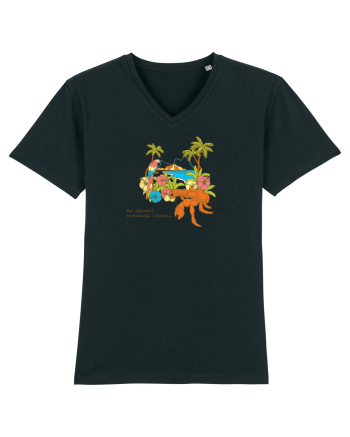 Island Crab Parrot Retro Black