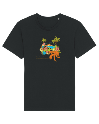 Island Crab Parrot Retro Black