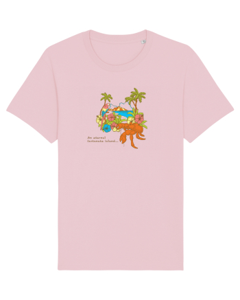 Island Crab Parrot Retro Cotton Pink