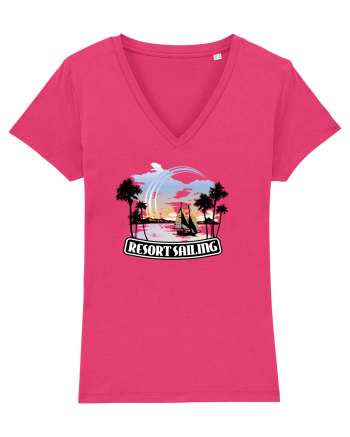 Resort Sailing Retro Raspberry