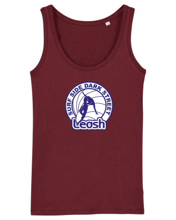 Surf Side Dark Street Burgundy