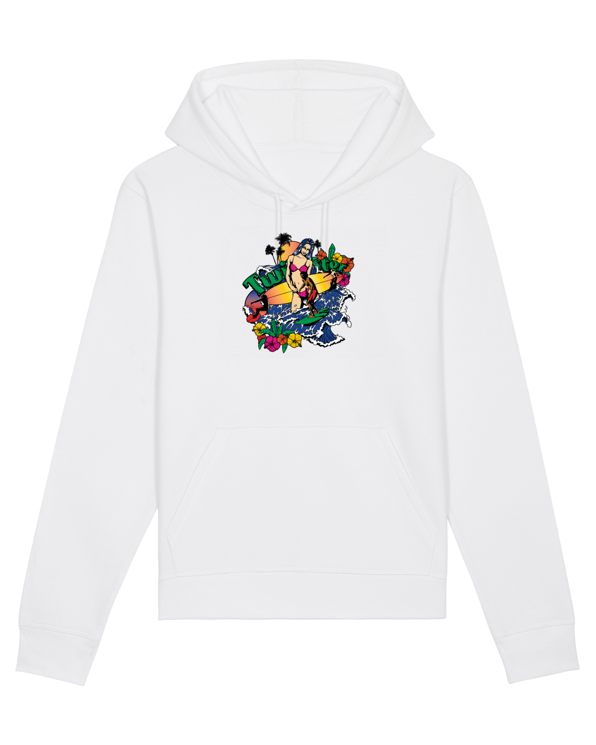 Hanorac Unisex Drummer White
