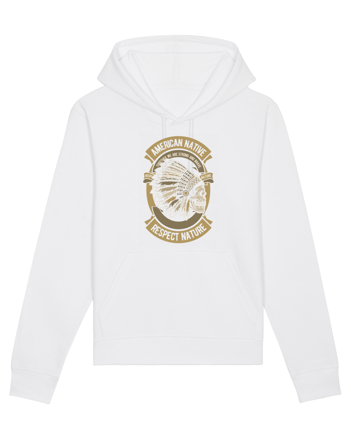 Hanorac Unisex Drummer White