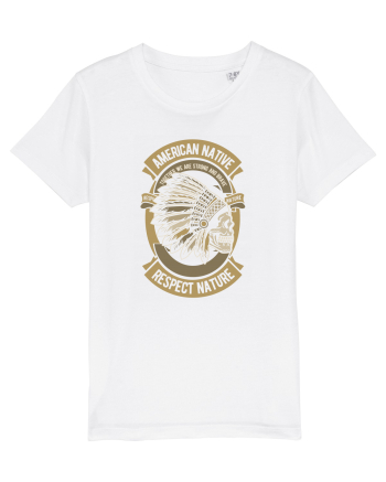 American Native Skull White