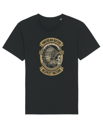 American Native Skull Black