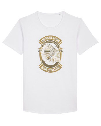 American Native Skull White