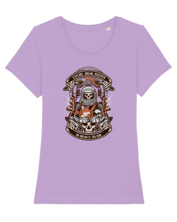 Astronaut Skull Lavender Dawn