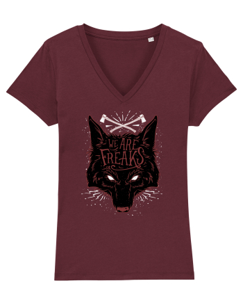 We are Freaks Burgundy