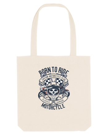 Born To Ride SKull Natural