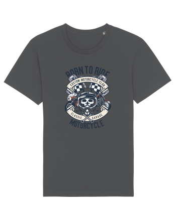 Born To Ride SKull Anthracite