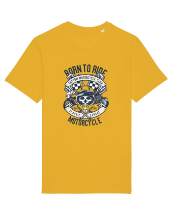 Born To Ride SKull Spectra Yellow