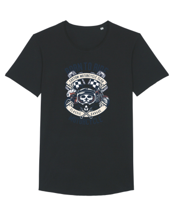 Born To Ride SKull Black