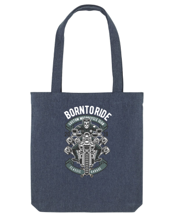 Born To Ride SKeleton Midnight Blue