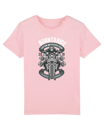 Born To Ride SKeleton Cotton Pink