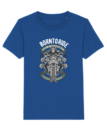 Born To Ride SKeleton Majorelle Blue