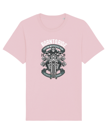 Born To Ride SKeleton Cotton Pink