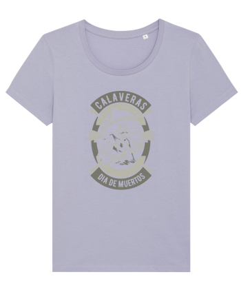 Dia De Muertos Gringo Skull Lavender