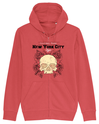 New York City Skull Carmine Red